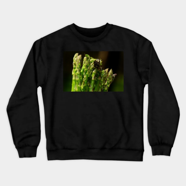 Asparagus Crewneck Sweatshirt by ikshvaku